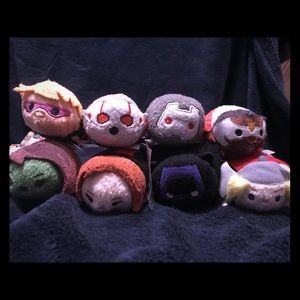 8 set of Avengers mini Tsum Tsum plush
